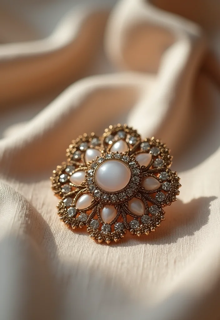 24 Essential Luxury Women Fashion Accessories Every Woman Needs in Her Closet! - 9. Elegant Brooch