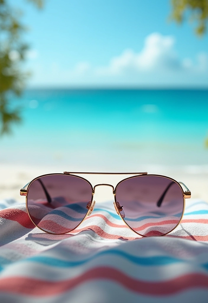 24 Stunning Thailand Outfit Ideas That Will Make Your Vacation Unforgettable! - 13. Trendy Sunglasses