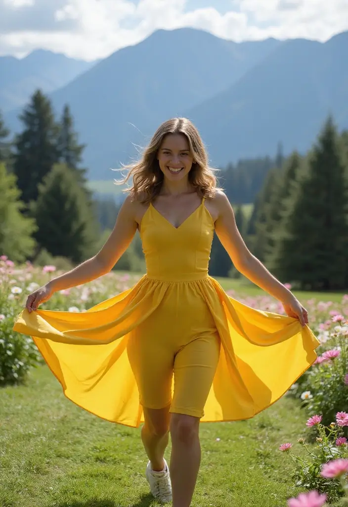 24 Stunning Thailand Outfit Ideas That Will Make Your Vacation Unforgettable! - 19. Skater Dresses