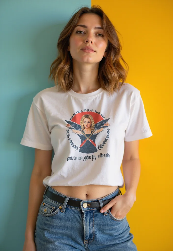 25 Affordable Party Outfit Ideas That Look Expensive (But Aren't!) - 17. Cool Graphic Tees