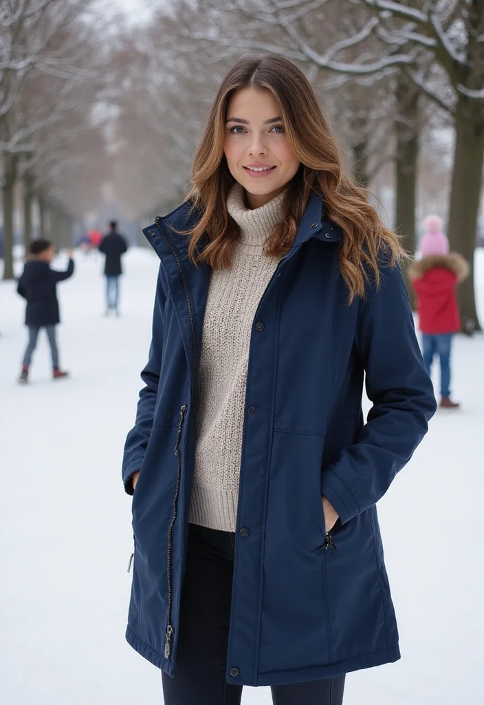 25 Cute Winter Outfits for Teens That Will Make You the Star of the Season! - 12. Stylish Anorak Jacket