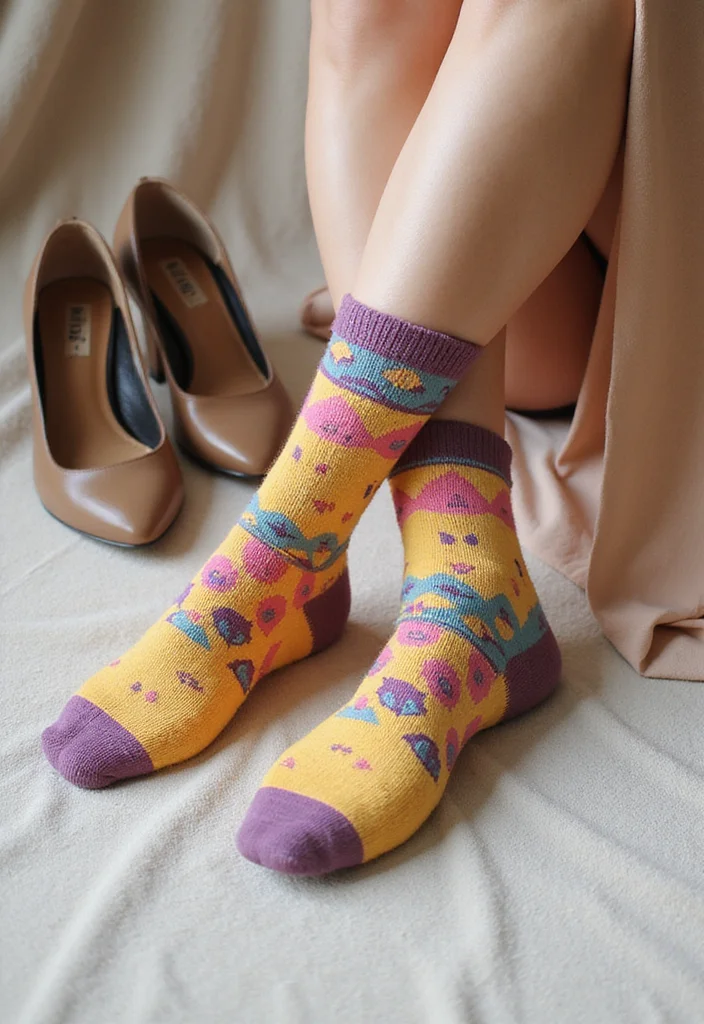 25 Elegant Women Accessories Every Fashionista Needs in Her Closet! - 14. Fashionable Ankle Socks