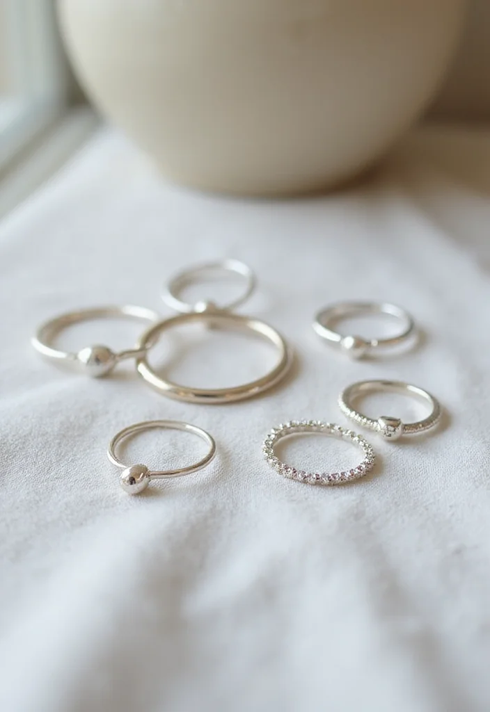 25 Elegant Women Accessories Every Fashionista Needs in Her Closet! - 15. Minimalist Rings