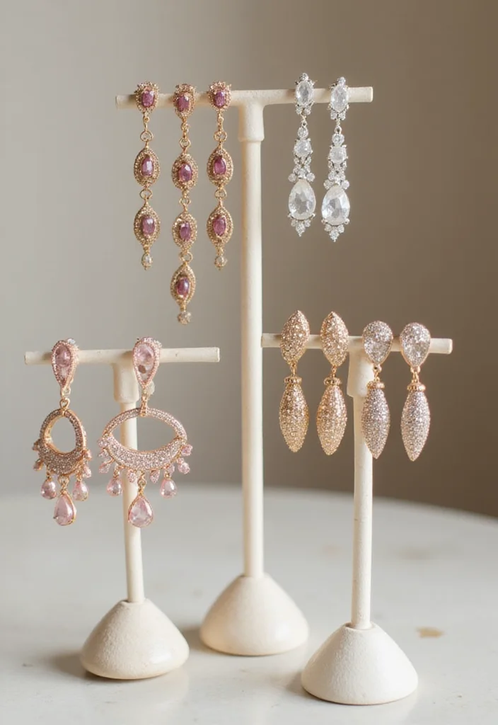 25 Elegant Women Accessories Every Fashionista Needs in Her Closet! - 5. Dazzling Earrings