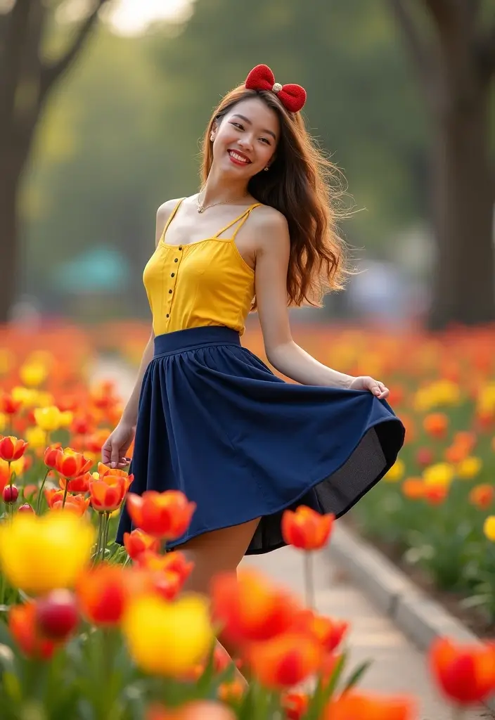 25 Magical Disney Outfits for Women That Will Make Your Fall Vacation Unforgettable! - 9. Charming Snow White Ensemble