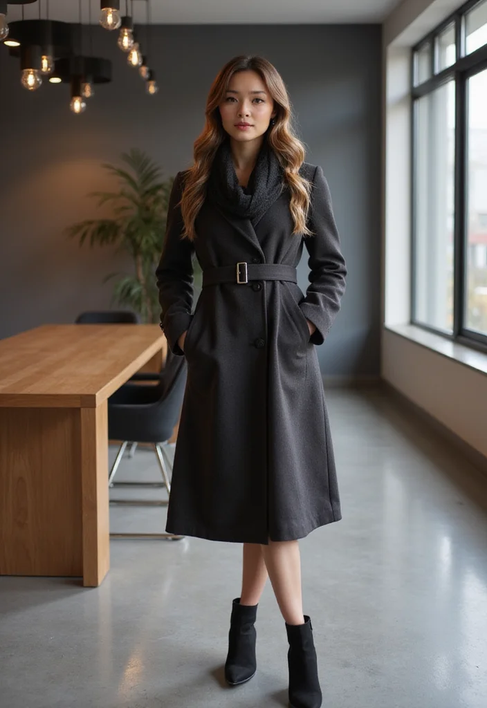 25 Office Outfits for Women This Winter That Will Keep You Looking Hot! - 12. Elegant Midi Coats