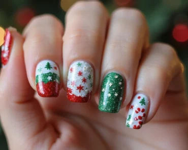 25 Stunning Christmas Nail Art Ideas That’ll Make You the Star of Every Holiday Party!