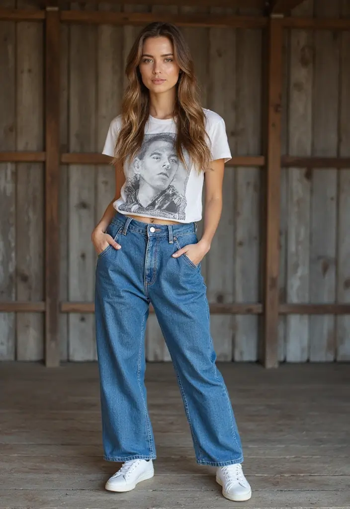 25 Stunning Clothing Ideas for Aesthetic Women You’ll Want to Steal Right Now! - 2. Vintage High-Waisted Jeans
