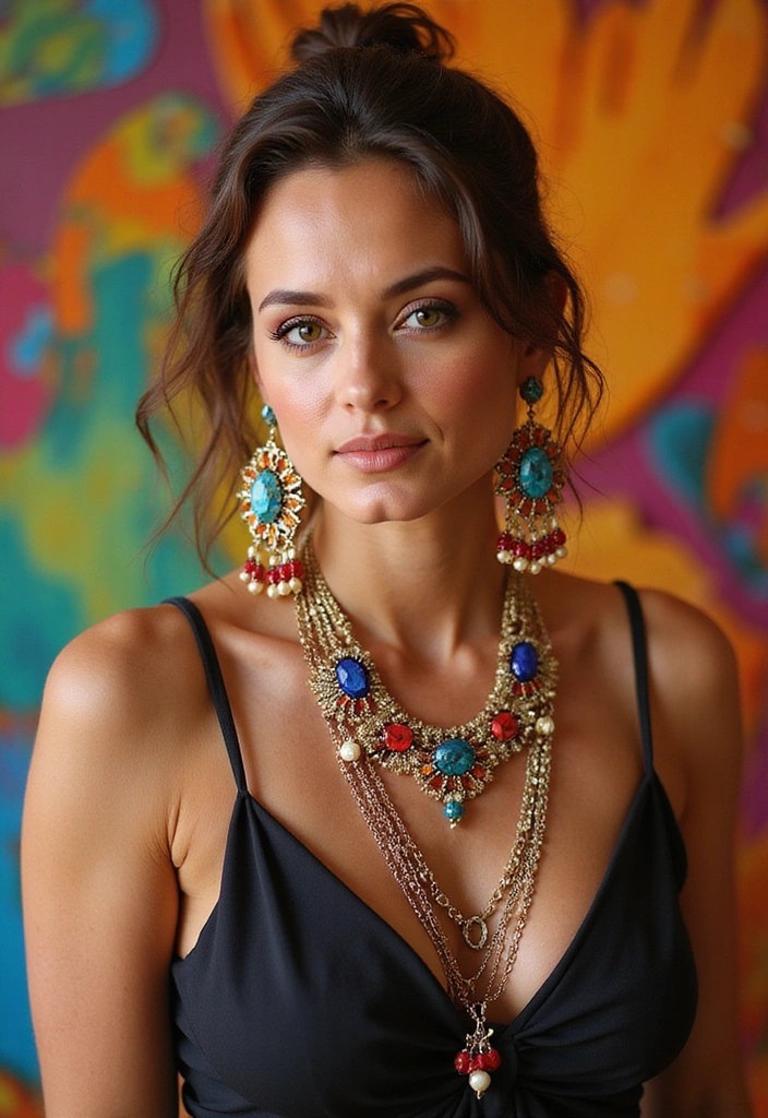 25 Stunning Clothing Ideas for Aesthetic Women You’ll Want to Steal Right Now! - 9. Statement Accessories: Elevate Your Outfit