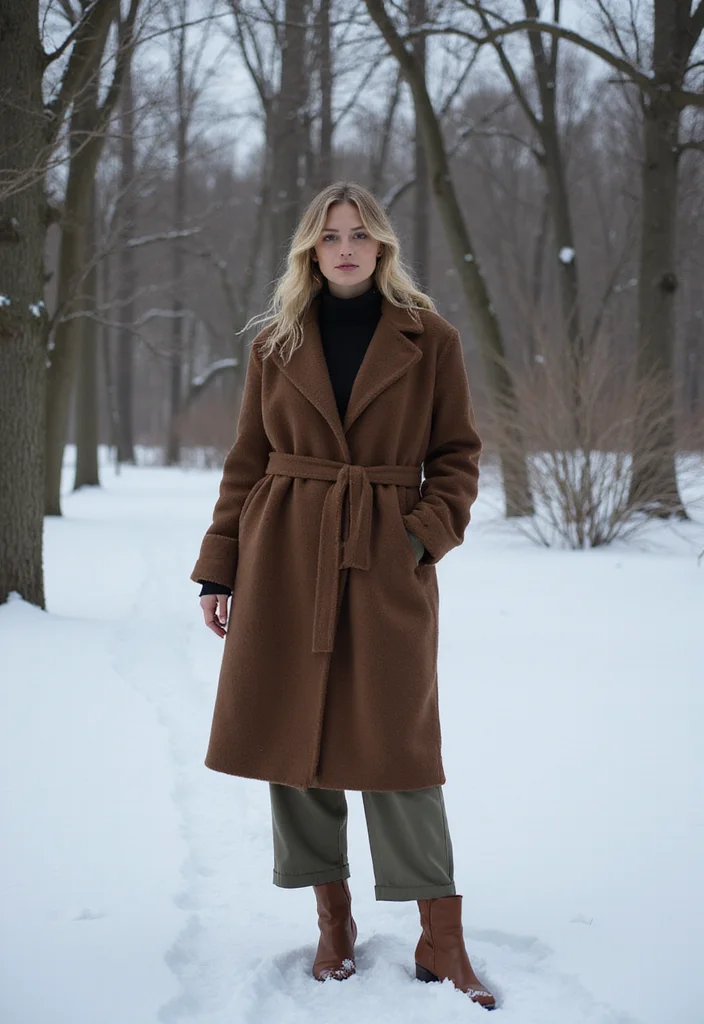 25 Very Cold Winter Outfits That Will Make You the Queen of Snow Aesthetic! - 14. Layered Textures