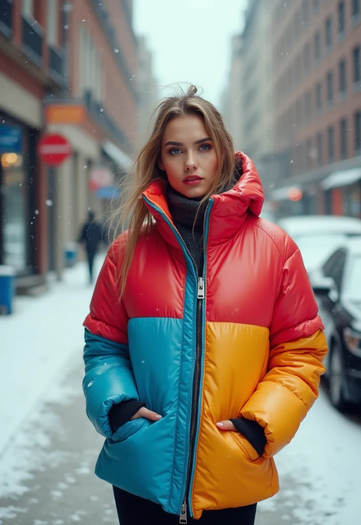 25 Very Cold Winter Outfits That Will Make You the Queen of Snow Aesthetic! - 6. Puffer Jackets