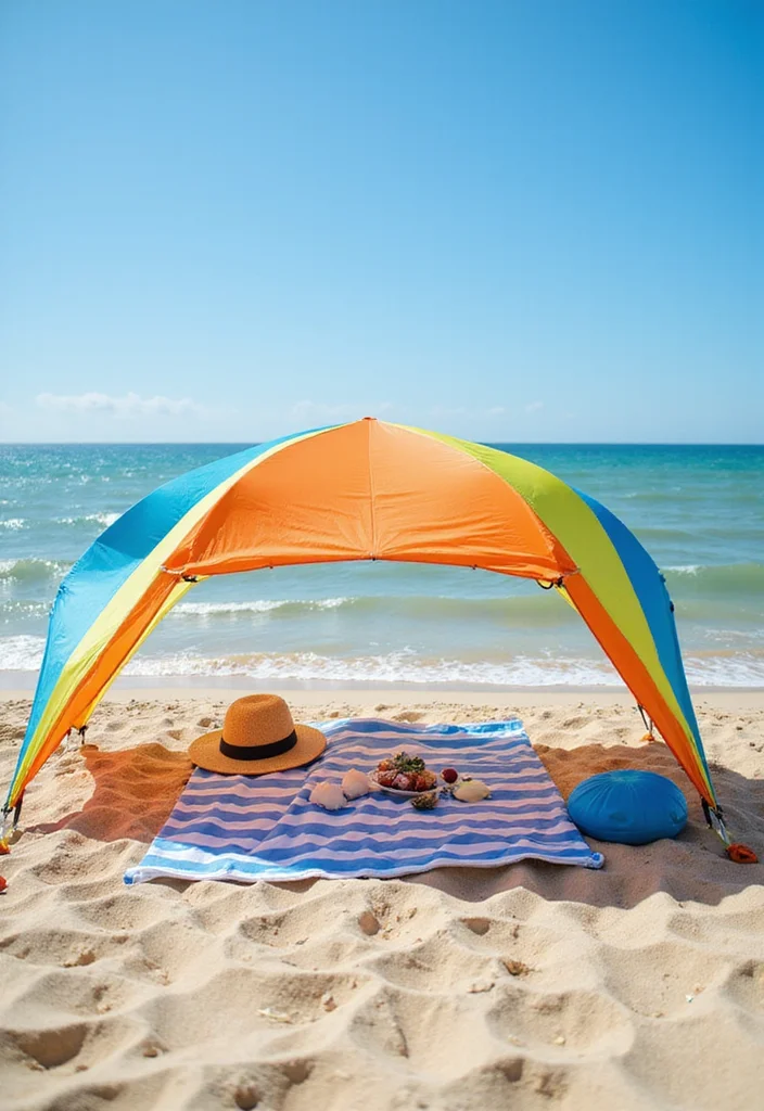 26 Beach Accessories That Are Taking Summer Trends to the Next Level (Get Ready for #3!) - 15. Portable Sun Shelters