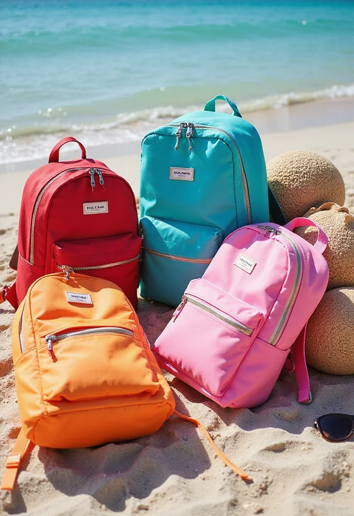 26 Beach Accessories That Are Taking Summer Trends to the Next Level (Get Ready for #3!) - 19. Trendy Beach Backpacks