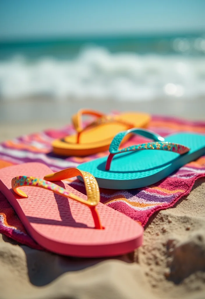 26 Beach Accessories That Are Taking Summer Trends to the Next Level (Get Ready for #3!) - 5. Cute Flip-Flops