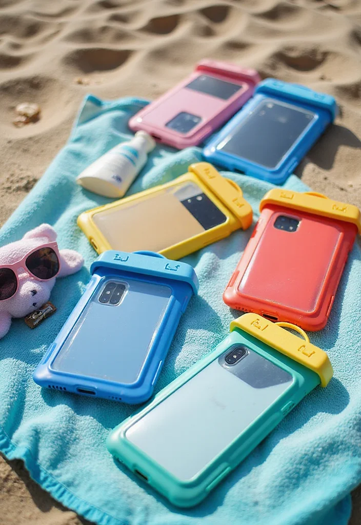 26 Beach Accessories That Are Taking Summer Trends to the Next Level (Get Ready for #3!) - 8. Waterproof Phone Cases