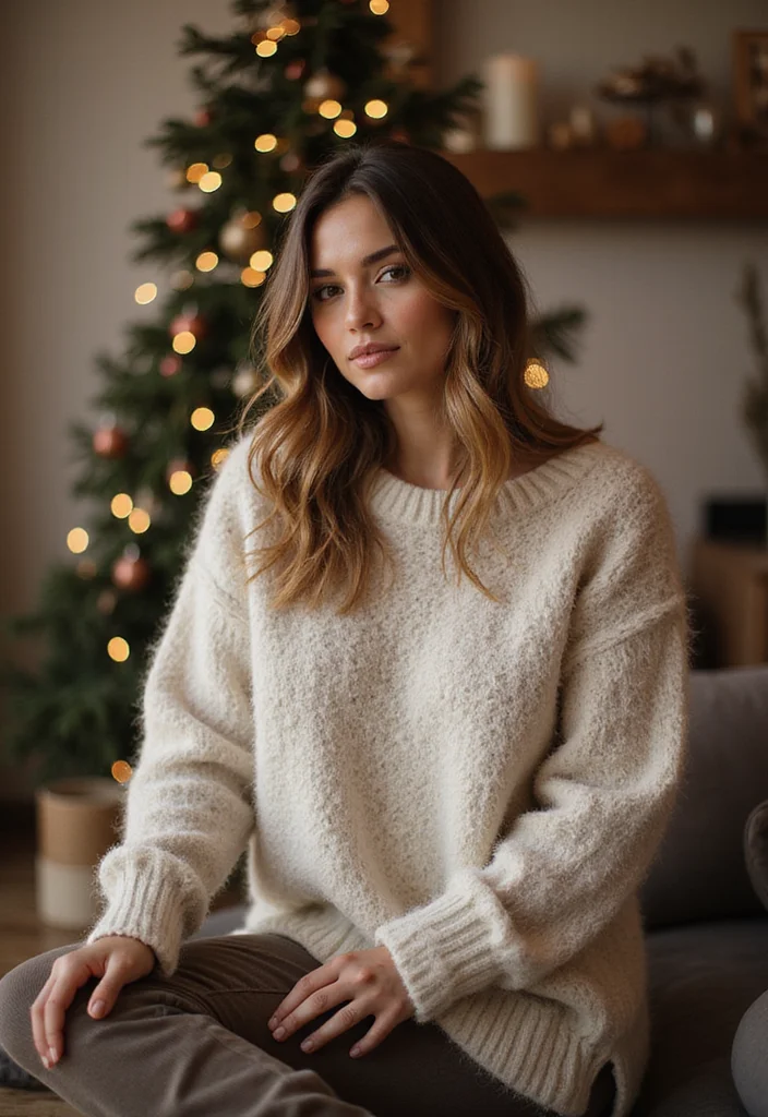 26 Birthday Outfit Ideas to Inspire Your Most Fashionable Year Yet! - 23. Trendy Oversized Sweater