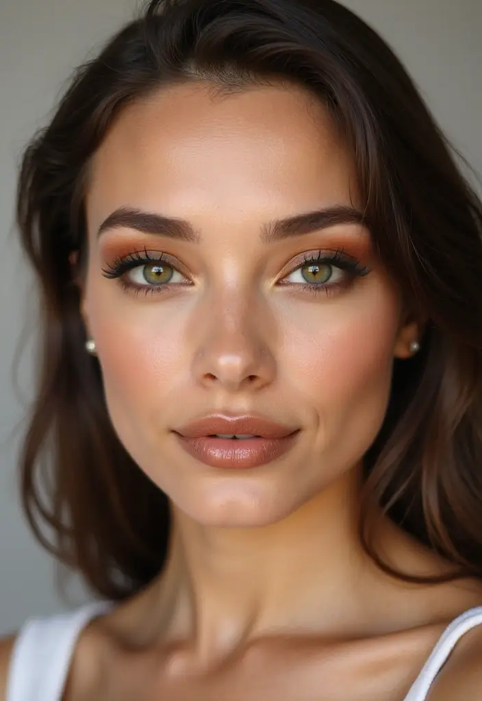 26 Stunning Soft Glam Makeup Looks That Will Leave You Breathless (Wait Until You See #5!) - 18. Earthy Tones