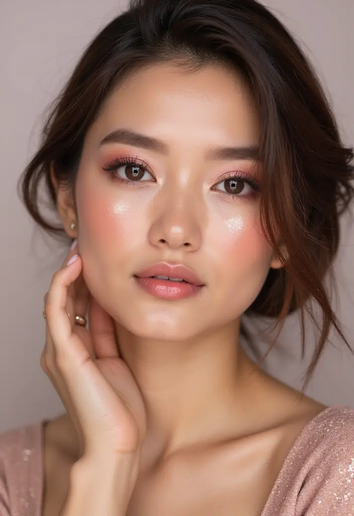 26 Stunning Soft Glam Makeup Looks That Will Leave You Breathless (Wait Until You See #5!) - 5. Radiant Rose