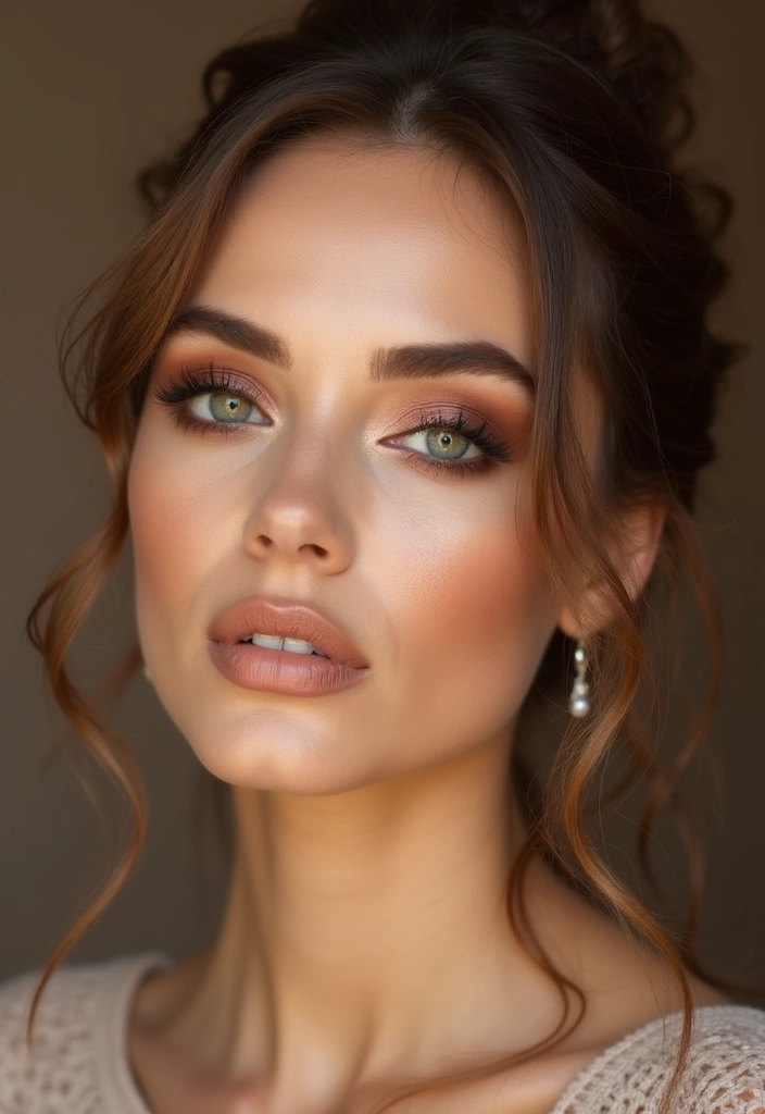 26 Stunning Soft Glam Makeup Looks That Will Leave You Breathless (Wait Until You See #5!) - 6. Choco-Mocha Delight