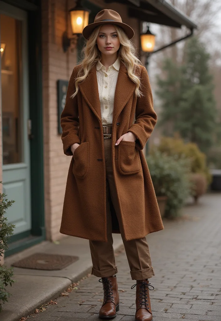 26 Winter Fashion Inspo Ideas That Will Transform Your Wardrobe! - 9. Vintage Influences