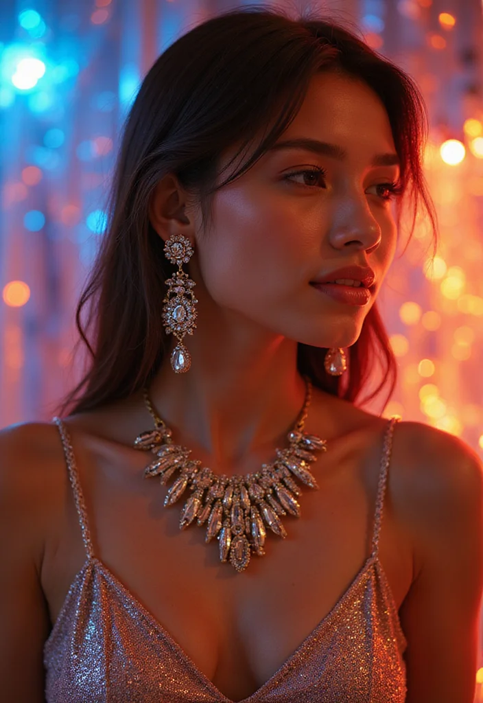 30 Disco Outfit Ideas That Will Inspire Your Party Wardrobe! - 22. Glamorous Accessories