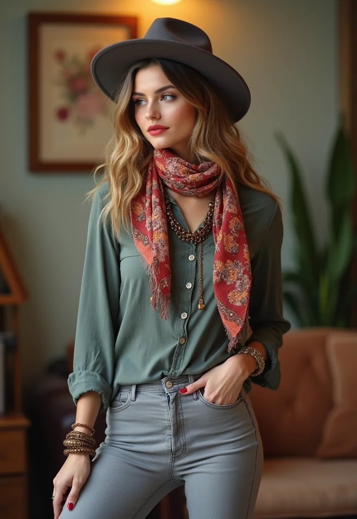 How to Rock Grey Flared Leggings Outfits for Every Body Type - Accessorize to Personalize