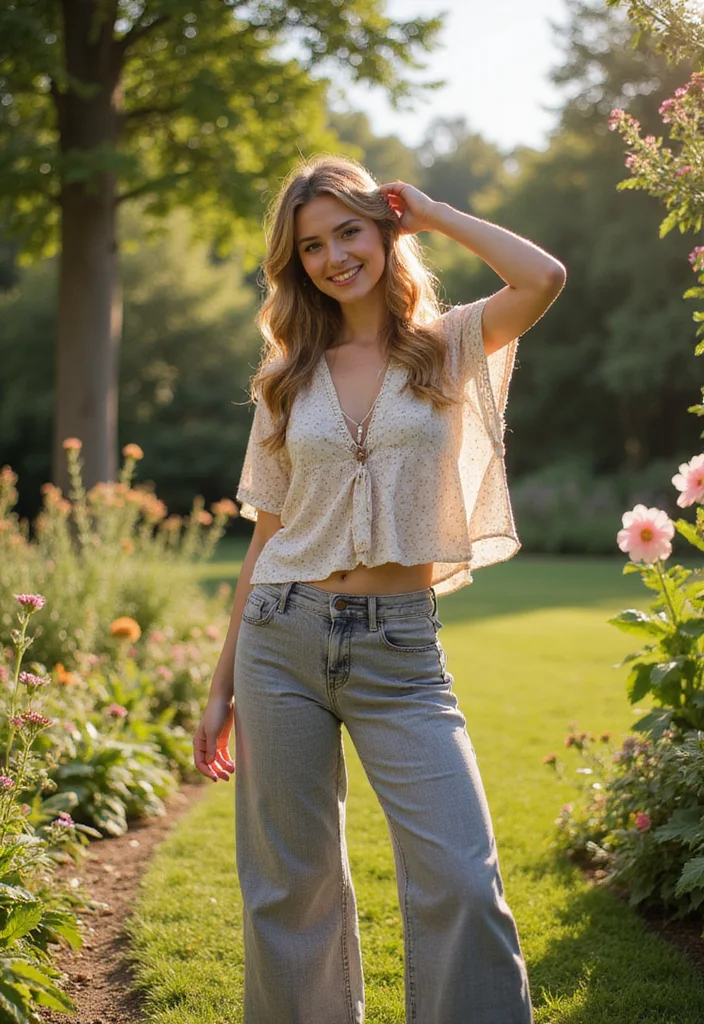 How to Rock Grey Flared Leggings Outfits for Every Body Type - Flare it Up: The Perfect Top