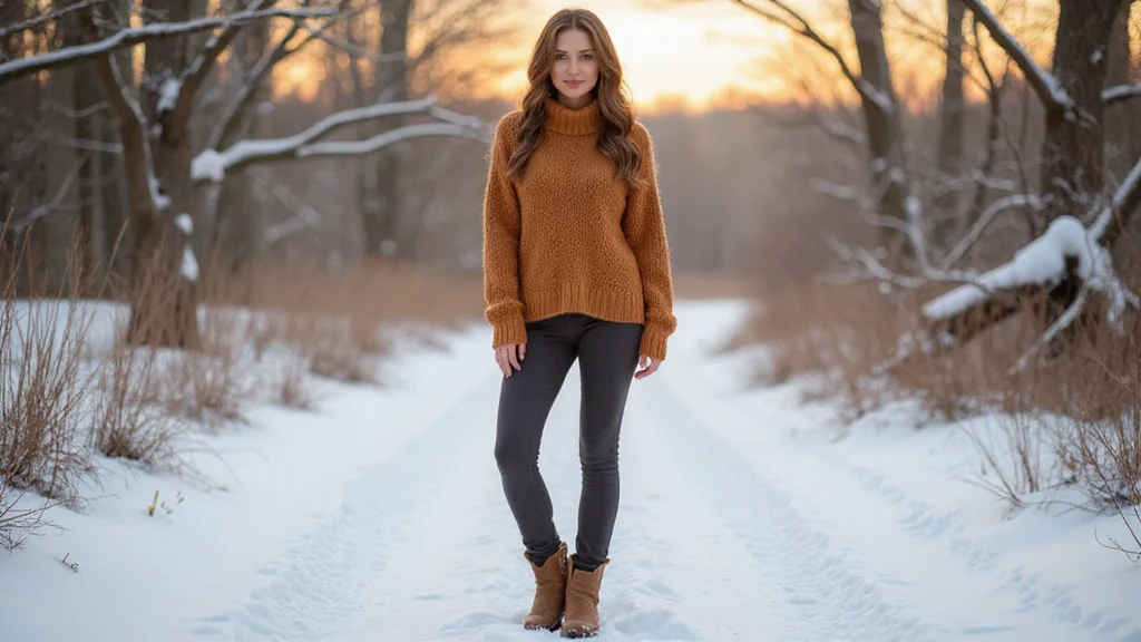 The Ultimate Guide to Flared Leggings Outfits: Stay Cozy and Stylish This Winter - Gleam Gather