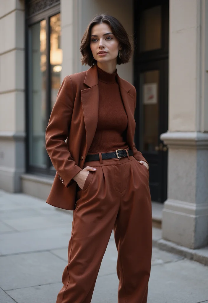 Tips and Tricks: Elevate Your Style with Outfits That Flatter Short Women - 5. Monochromatic Magic