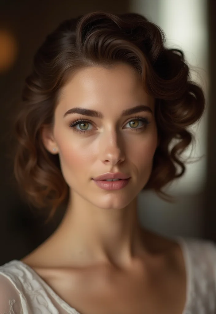 18 Stunning Curly Updos for Every Special Occasion (#7 Will Blow Your Mind!) - 8. Curly Chignon 1