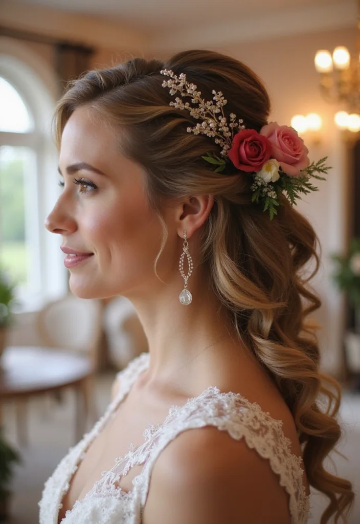 20 Gorgeous Wedding Hairstyles for Short Hair That Will Wow Your Guests! - 8. Whimsical Twists and Pin Curls 1
