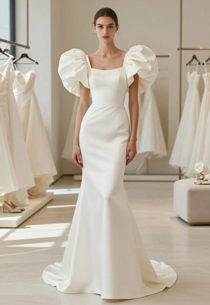 24 Stunning Modest Fashion Outfits for Wedding Guests (Wait Until You See #7!) - 7. The Statement Sleeve - Stand Out 1