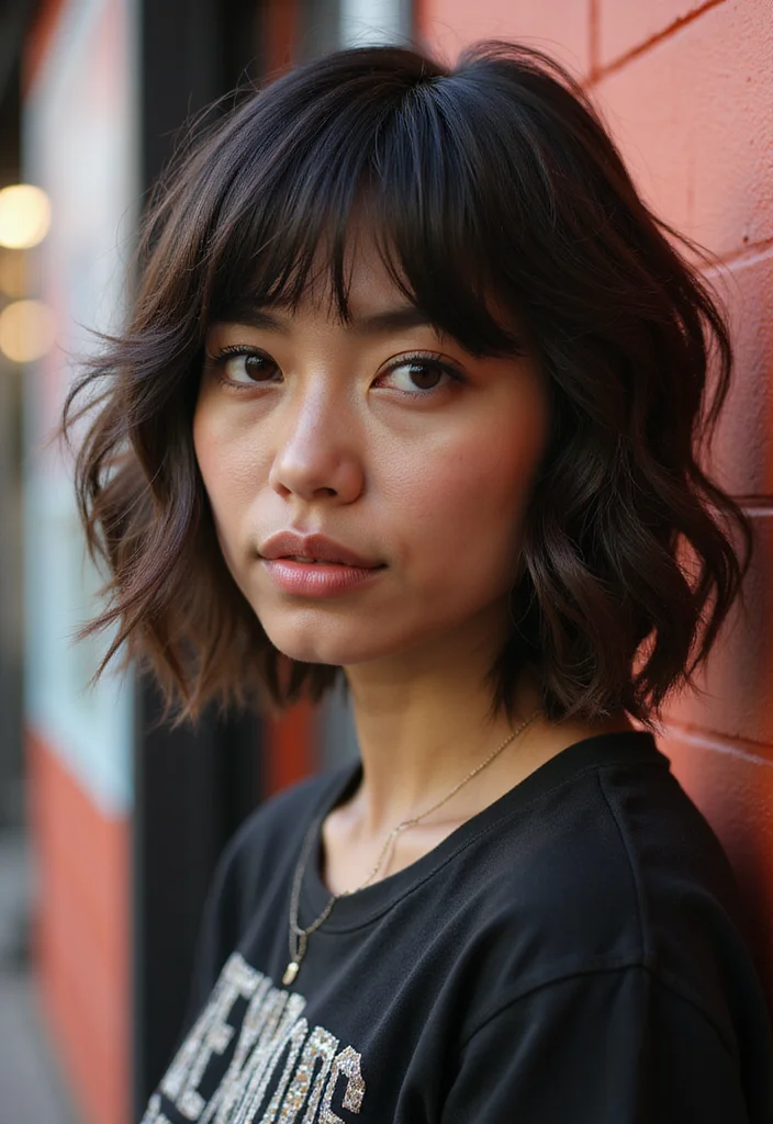 25 Effortless Medium Length Hairstyles You'll Wish You Tried Sooner! - 11. The Shag 1