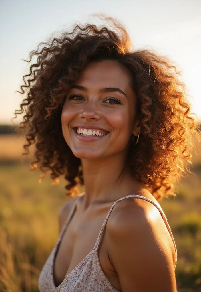 25 Effortless Medium Length Hairstyles You'll Wish You Tried Sooner! - 12. Curly Layers 1