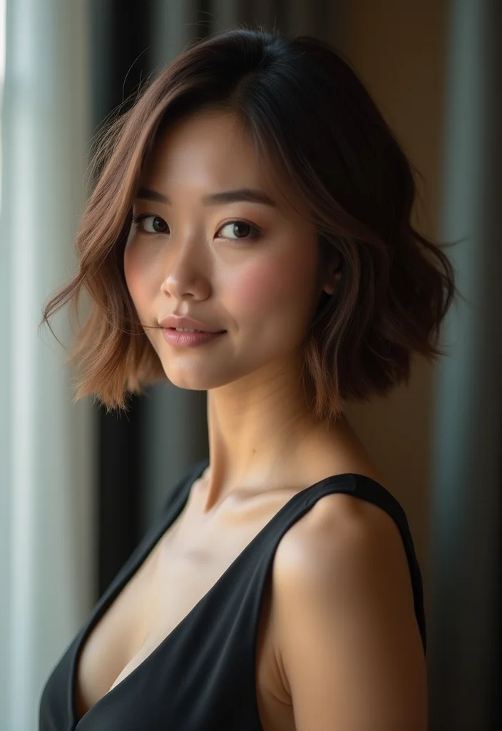 25 Effortless Medium Length Hairstyles You'll Wish You Tried Sooner! - 16. Chic Bob 1
