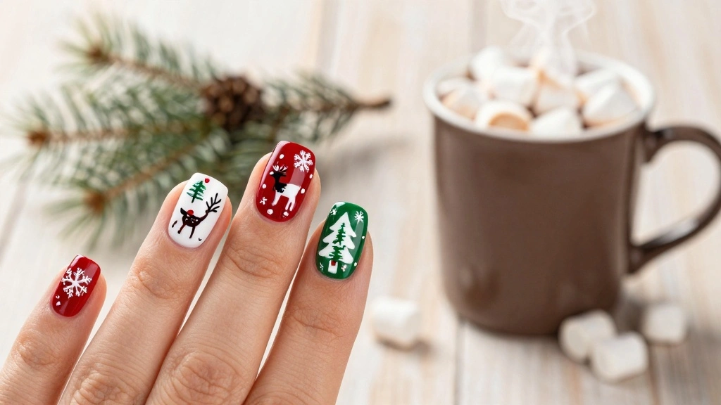 25 Glam 3D Christmas Nails to Get You in the Holiday Spirit! - Gleam Gather