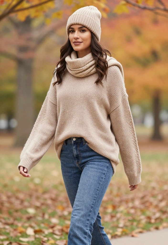 How to Rock the Hottest Fall Colors in Cute Outfits for Women - 10. Earthy Tones: Mix and Match 1
