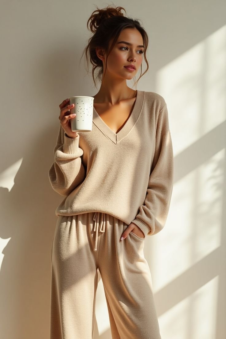 The Ultimate Guide: How to Dress Like a Fashion Pro This Christmas - 8. Comfy and Chic Loungewear 1