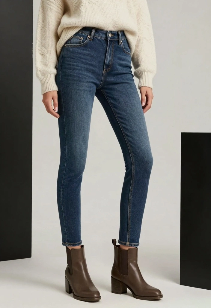 The Ultimate Guide to Choosing Ideal Jeans for Your Unique Body Type - 7. The Classic Skinny: Timeless and Versatile 1