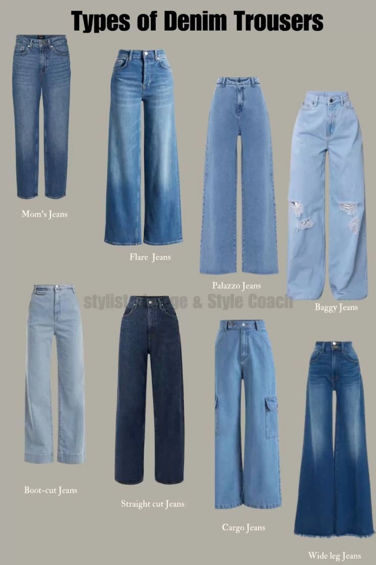 The Ultimate Guide to Choosing Ideal Jeans for Your Unique Body Type - 8. Trendy Wide-Leg Jeans: Comfort Meets Style 1