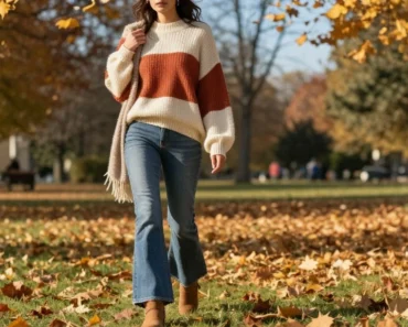 Tips for Styling Flare Jeans Outfits this Fall: Look Chic and Cozy!