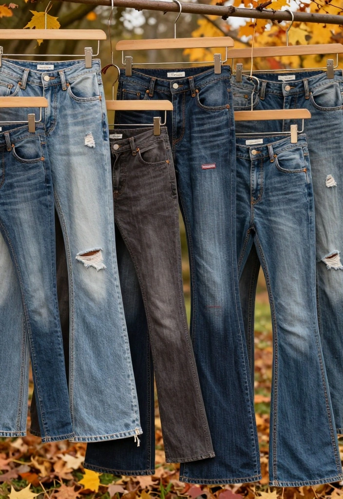 Tips for Styling Flare Jeans Outfits this Fall: Look Chic and Cozy! - 8. Choosing the Right Wash 1