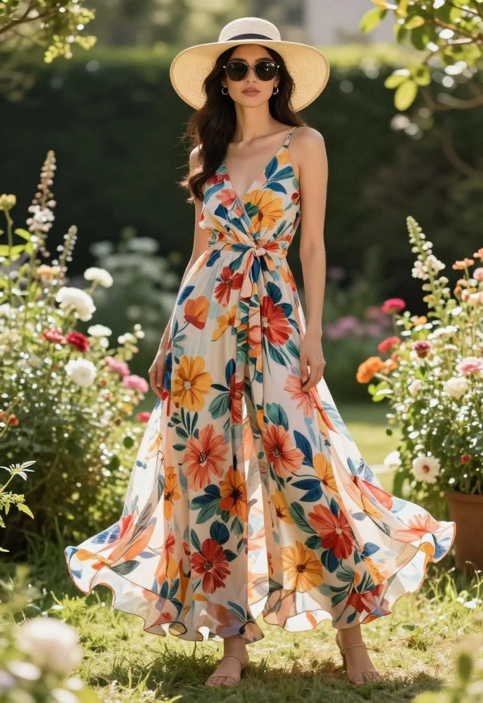 10 Must-Have Modest Summer Outfits That Will Elevate Your Wardrobe! - 1. Flowing Maxi Dresses 1