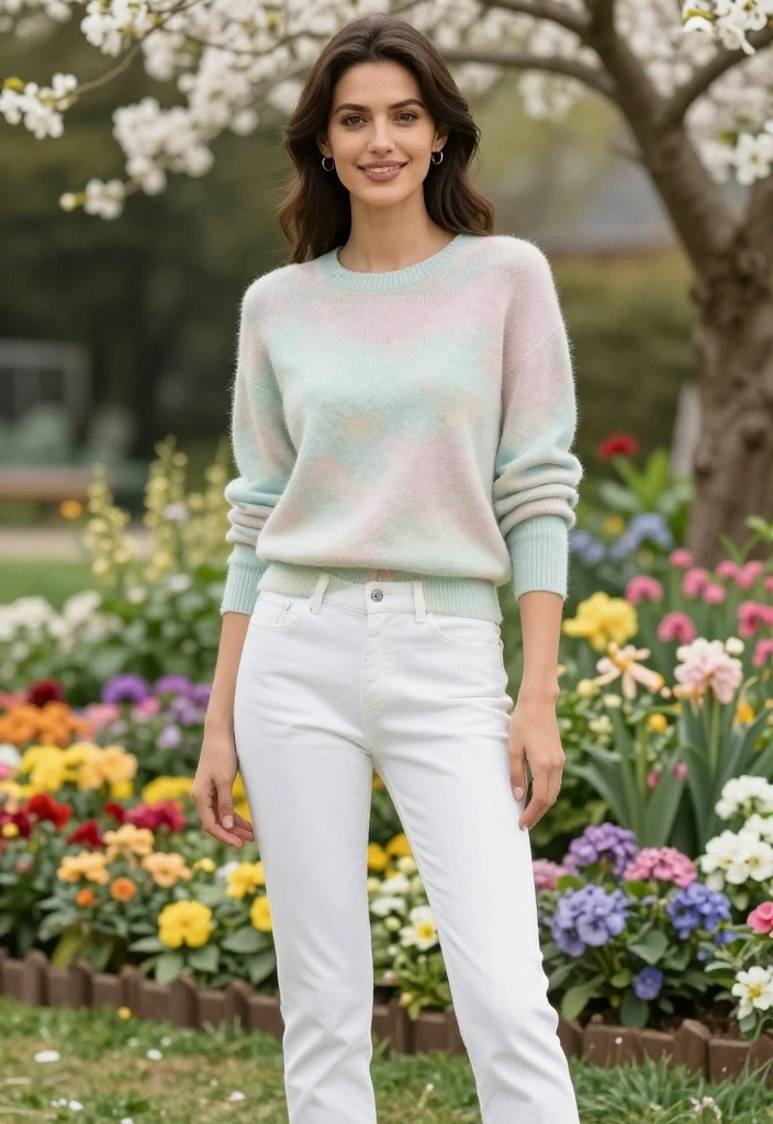 11 Genius Outfit Ideas for Spring Casual Wear (You Won't Believe #9!) - 10. Soft Pastels for Spring 1