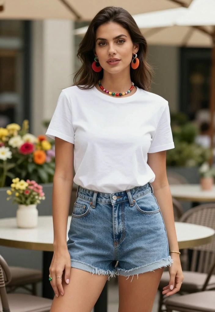 11 Genius Outfit Ideas for Spring Casual Wear (You Won't Believe #9!) - 6. Color Pop Accessories 1