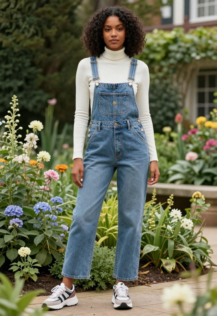 11 Genius Outfit Ideas for Spring Casual Wear (You Won't Believe #9!) - 8. Spring-Ready Overalls 1