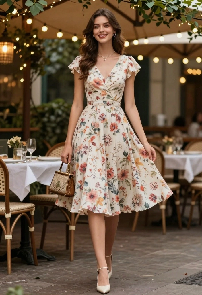 12 Elegant Dinner Date Outfit Ideas for Women That Are Pure Class! - 9. Vintage-Inspired Dress 1