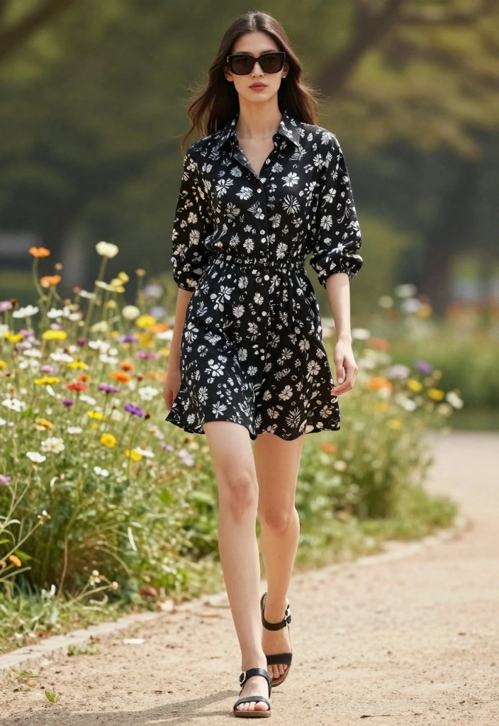 12 Midsize Outfit Inspo for Casual Days That'll Leave You Wanting More! - 10. Casual Shirt Dress 1