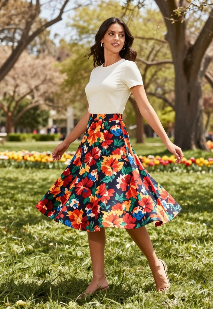 12 Midsize Outfit Inspo for Casual Days That'll Leave You Wanting More! - 7. Stylish Midi Skirt 1