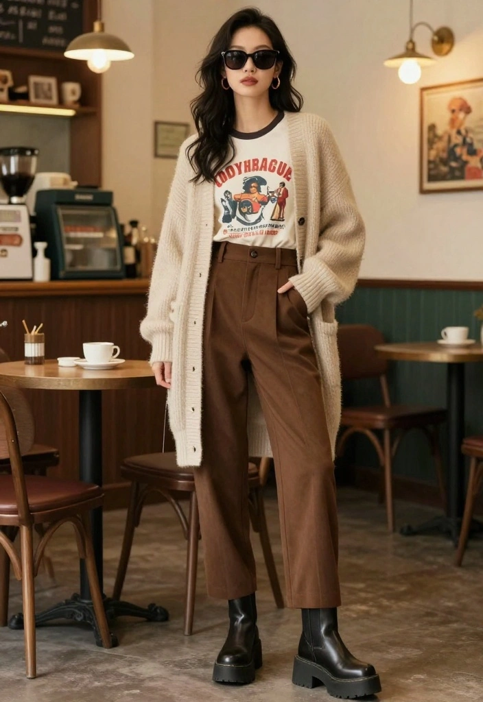 13 Everyday Fall Street Style Outfits for Women (Get Ready to Copy #11!) - 13. Vintage Vibes 1